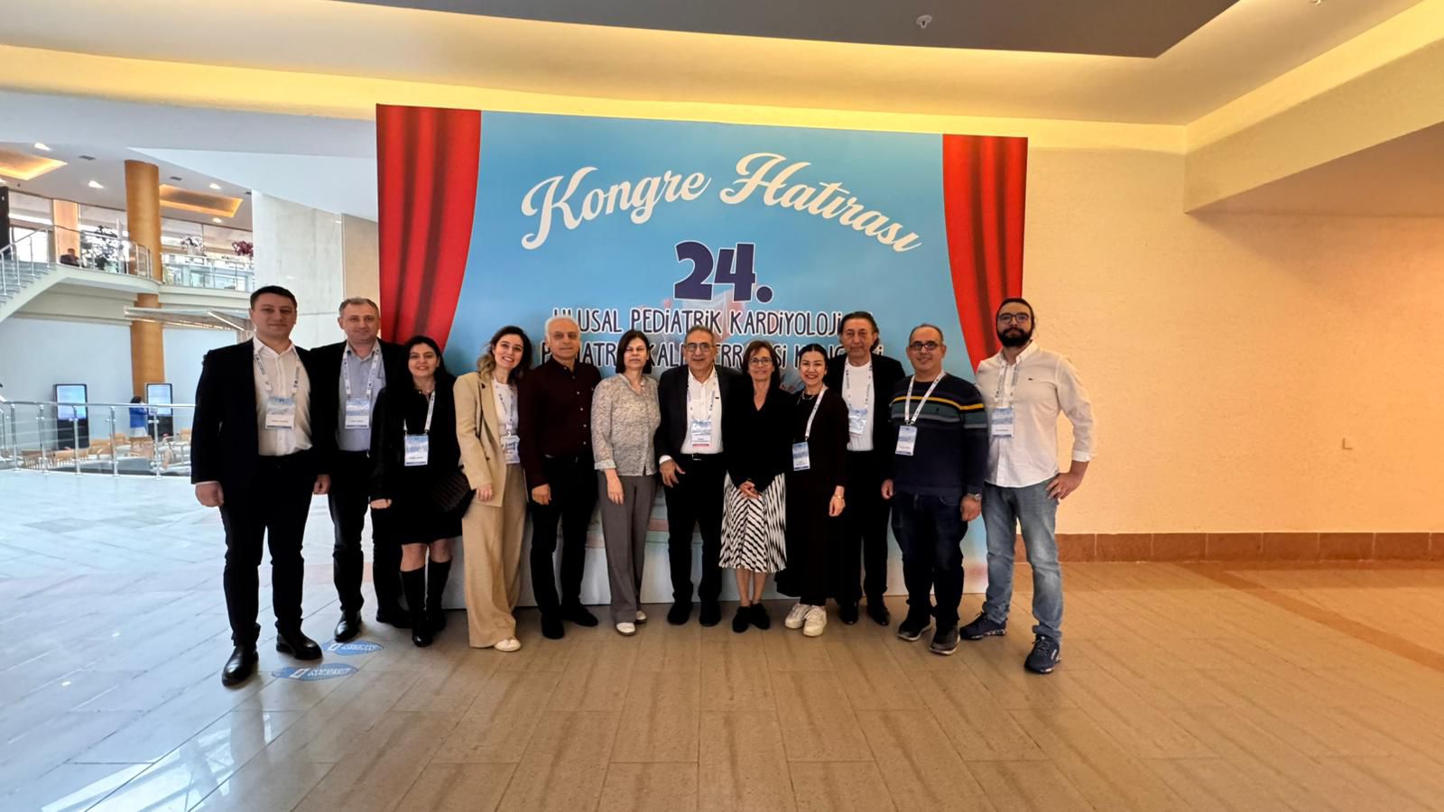 2-5 Nisan 2026 tarihlerinde oturum başkanlığı yaptığımız 24. Ulusal pediatrik kardiyoloji ve pediatrik kalp cerrahisi kongresi